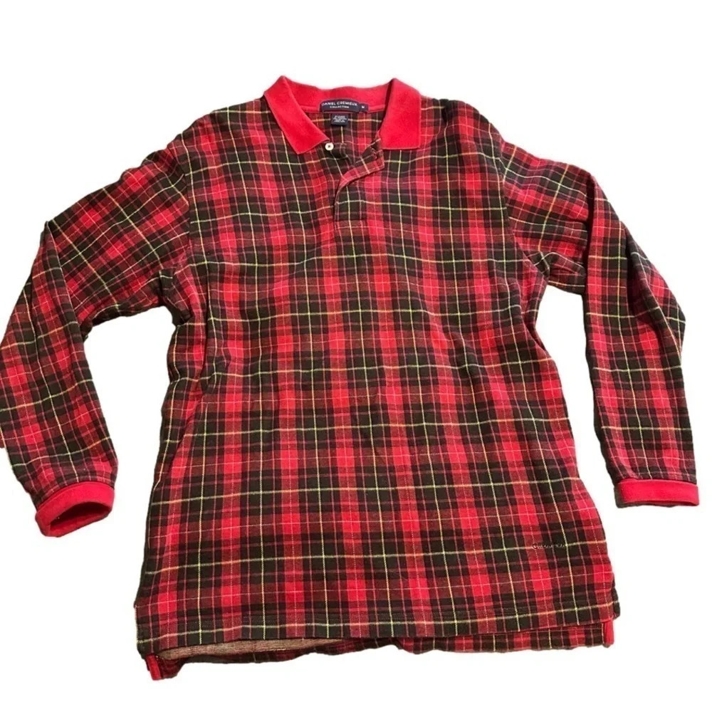 Daniel Cremieux Men’s Flannel Sweater Size M